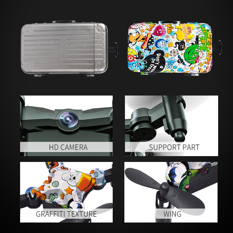 DH120 Mini Drone 720P 480P HD  - Drone Kit Tricopter ulasan dan harga